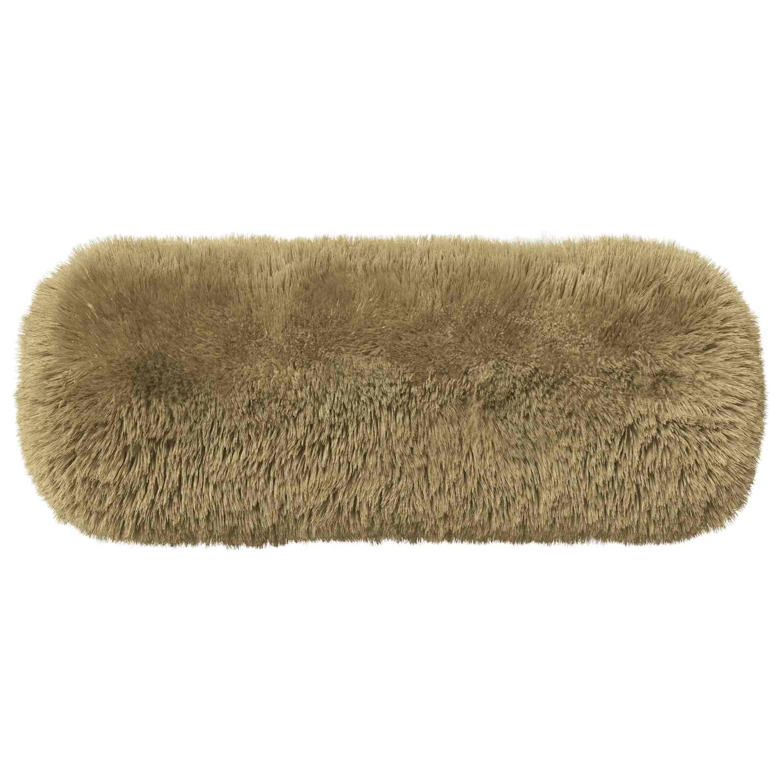 vidaXL Kissenbezug 2 pcs HEERLEN Hellgrün Ø 15 x 40 cm PV Fleece