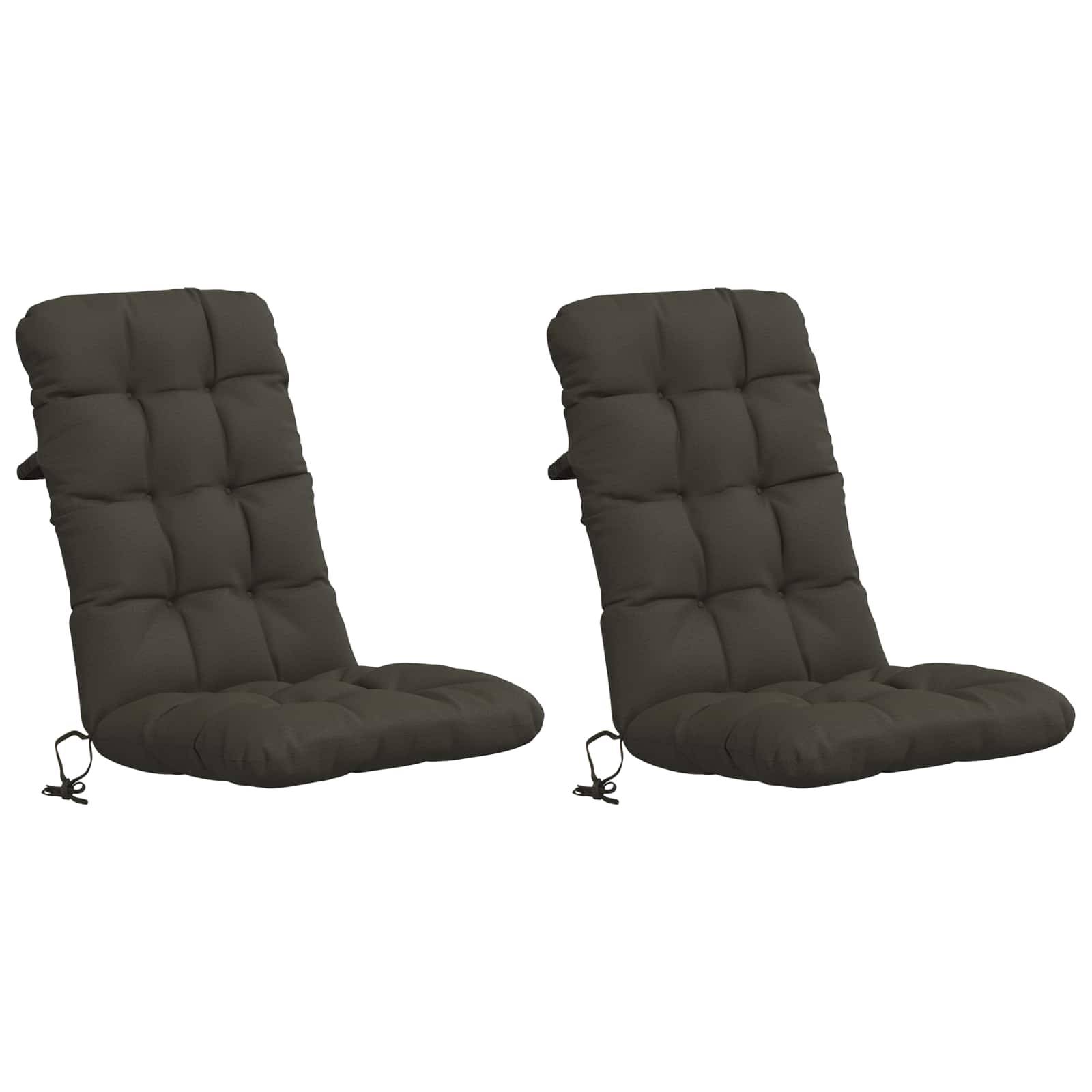vidaXL 2-teiliges Hochlehner Kissenset VIANEN 2 pcs 100 % Polyester
