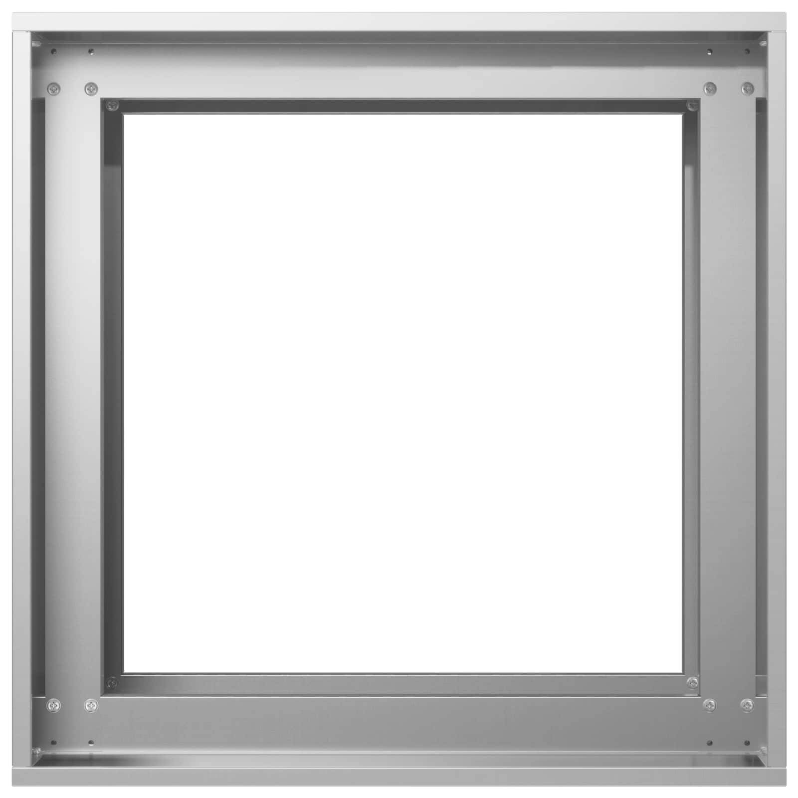 vidaXL Garten-Pflanzgefäß Silber 40 x 40 x 60 cm Verzinkter Stahl