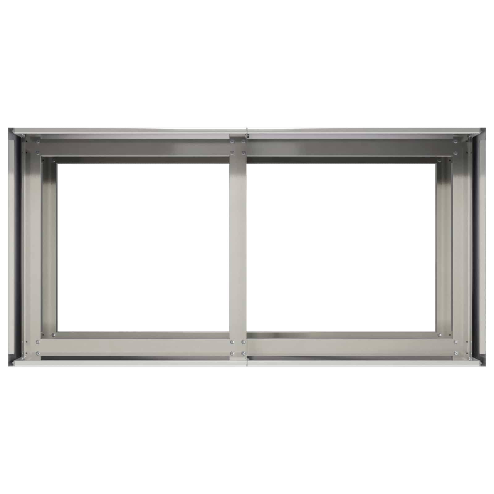 vidaXL Garten-Pflanzgefäß Silber 80 x 40 x 60 cm Edelstahl