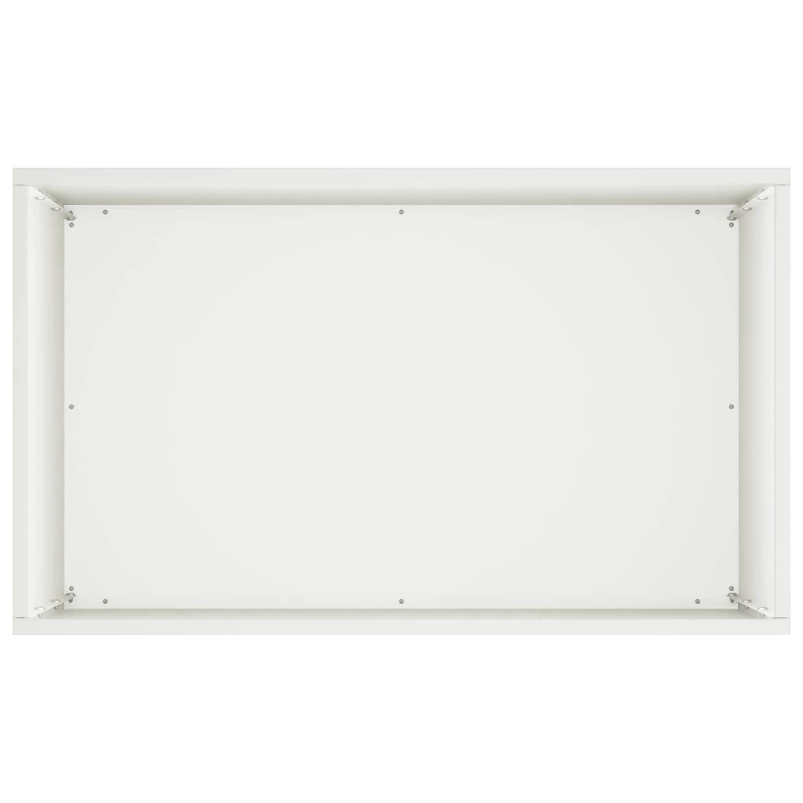 vidaXL Garten-Pflanzgefäß Weiß 40 x 30 x 75 cm Kaltgewalzter Stahl