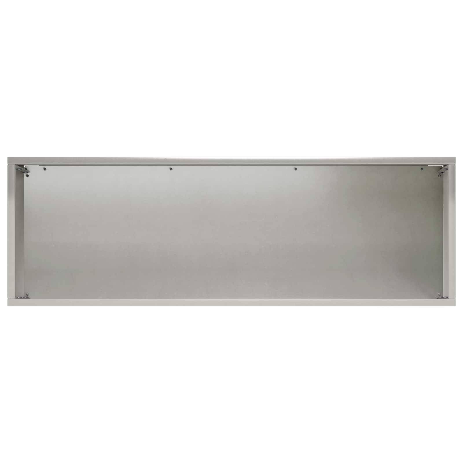 vidaXL Garten-Pflanzgefäß Silber 60 x 20 x 20 cm Edelstahl