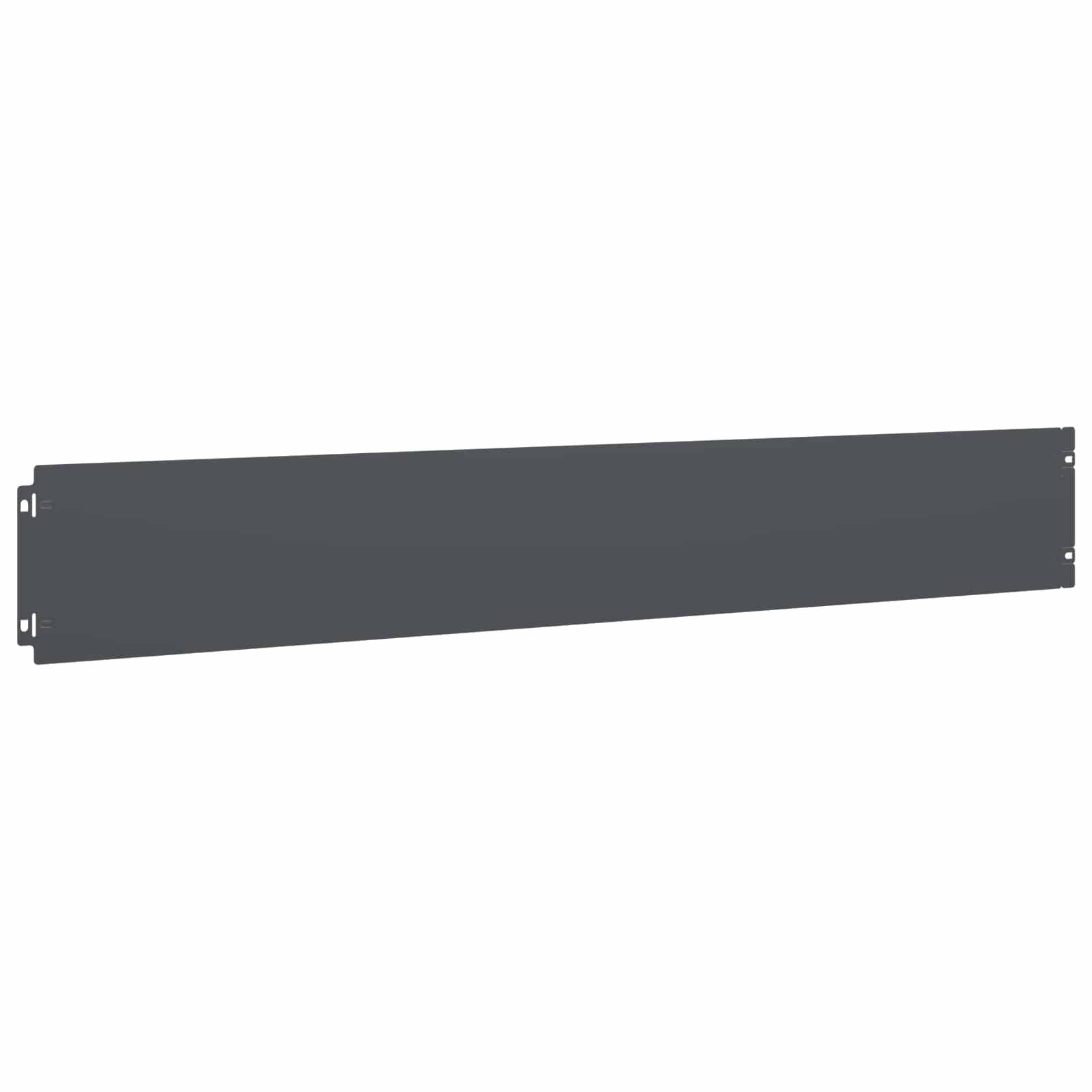 vidaXL Rasenkante 30 stk. 15 x 103 cm Stahl Anthrazit