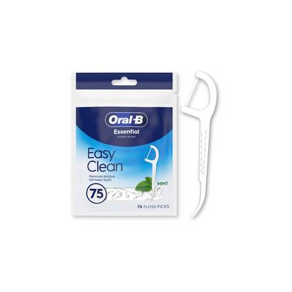 Oral-B Zahnseide-Sticks Essential Floss, 75 Stück, Mint