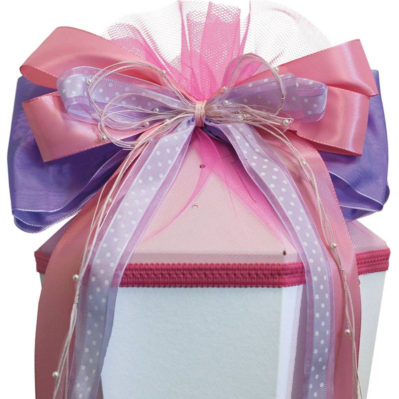ROTH Schultütenschleife "Sweet Harmony", rosa / lila
