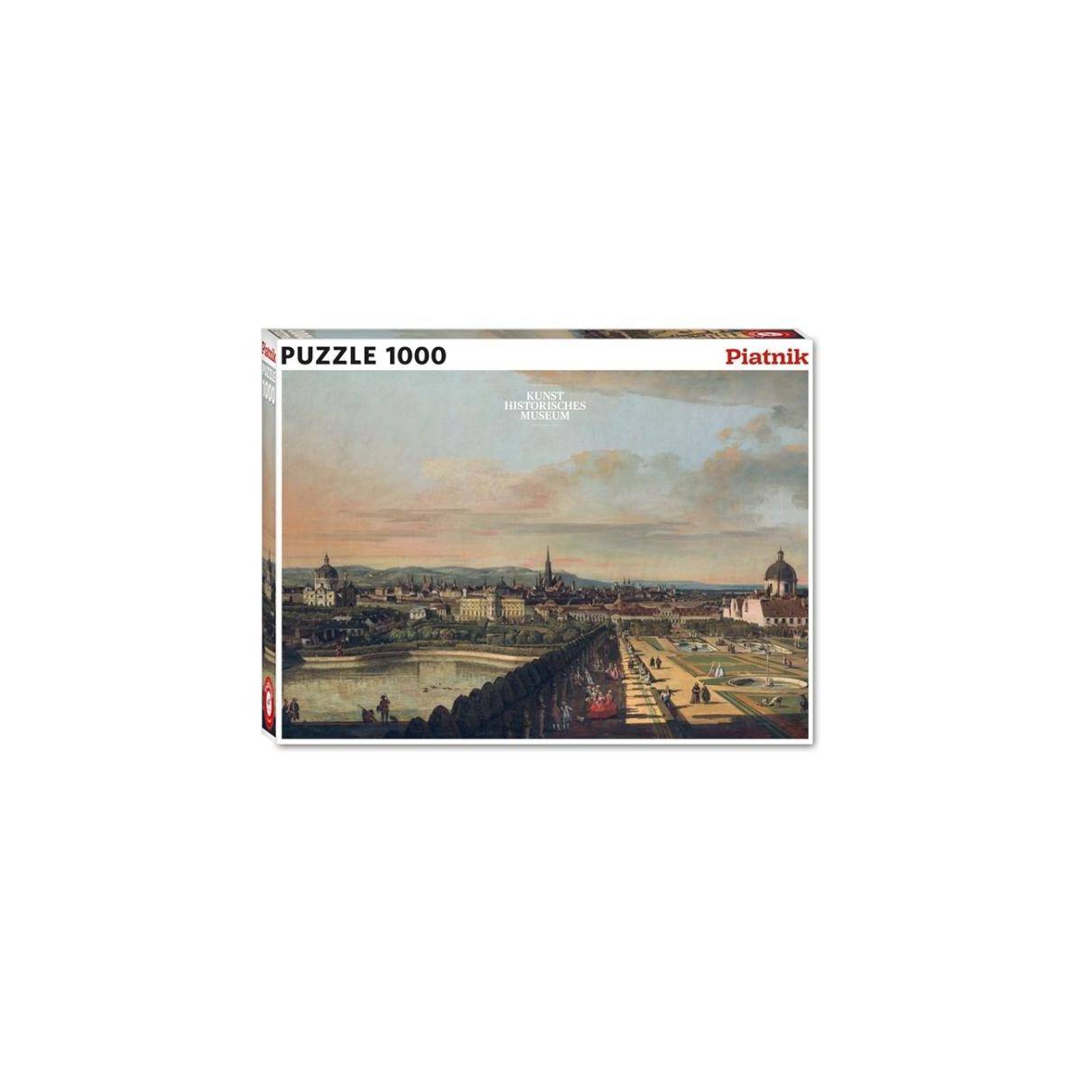 Canaletto - Wien, vom Belvedere aus gesehen