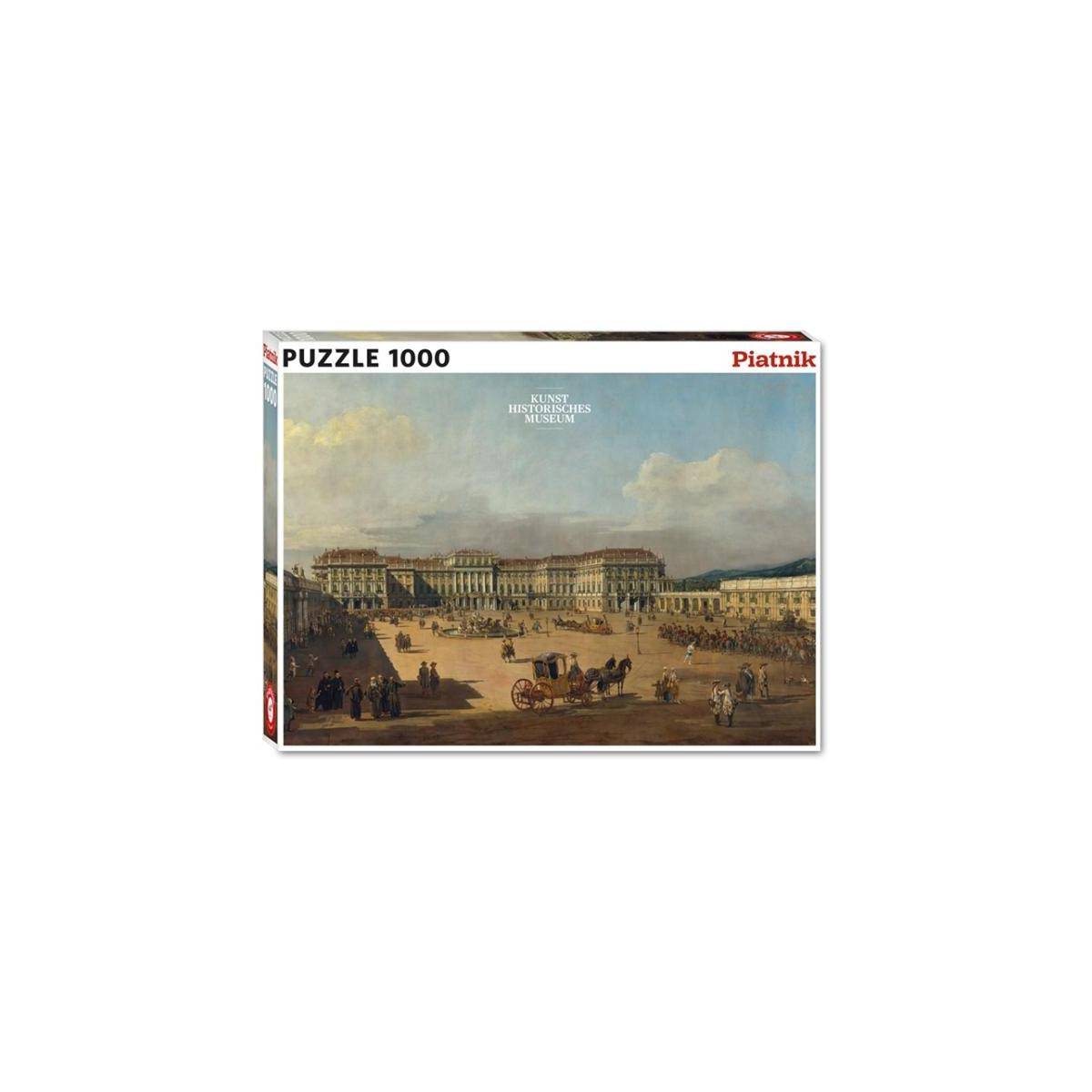 Canaletto - Schönbrunn, Ehrenhofseite