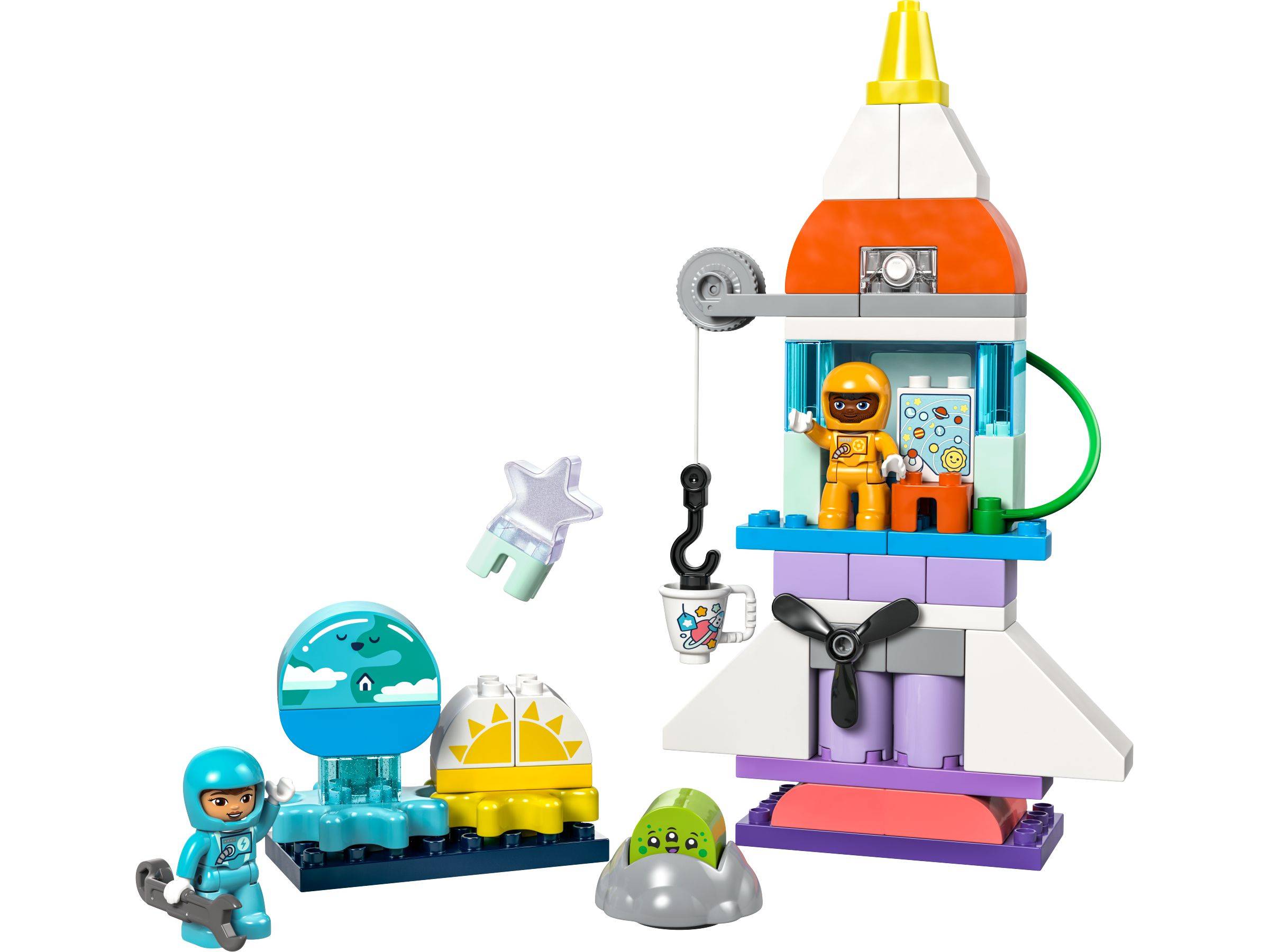 LEGO® DUPLO® 10422 3-in-1-Spaceshuttle für viele Abenteuer
