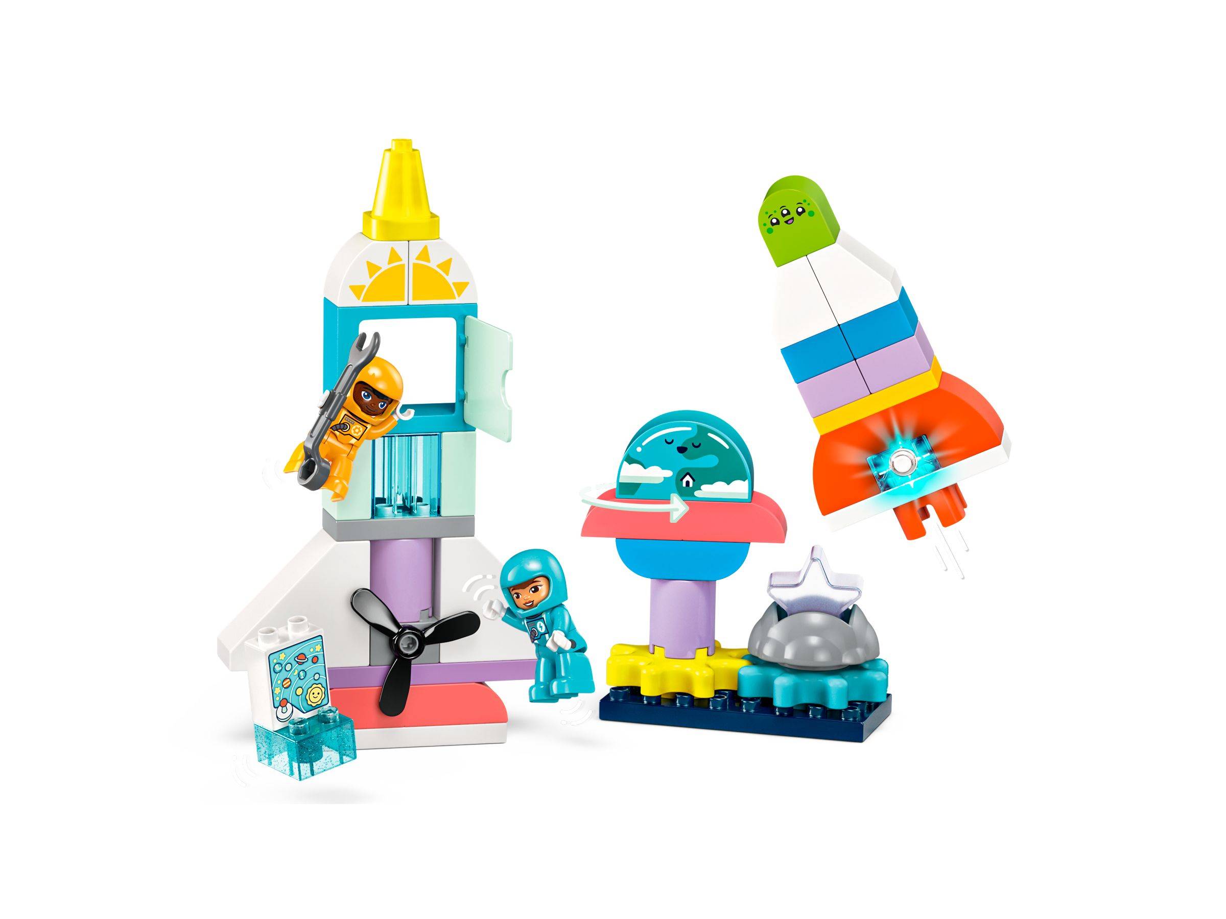 LEGO® DUPLO® 10422 3-in-1-Spaceshuttle für viele Abenteuer
