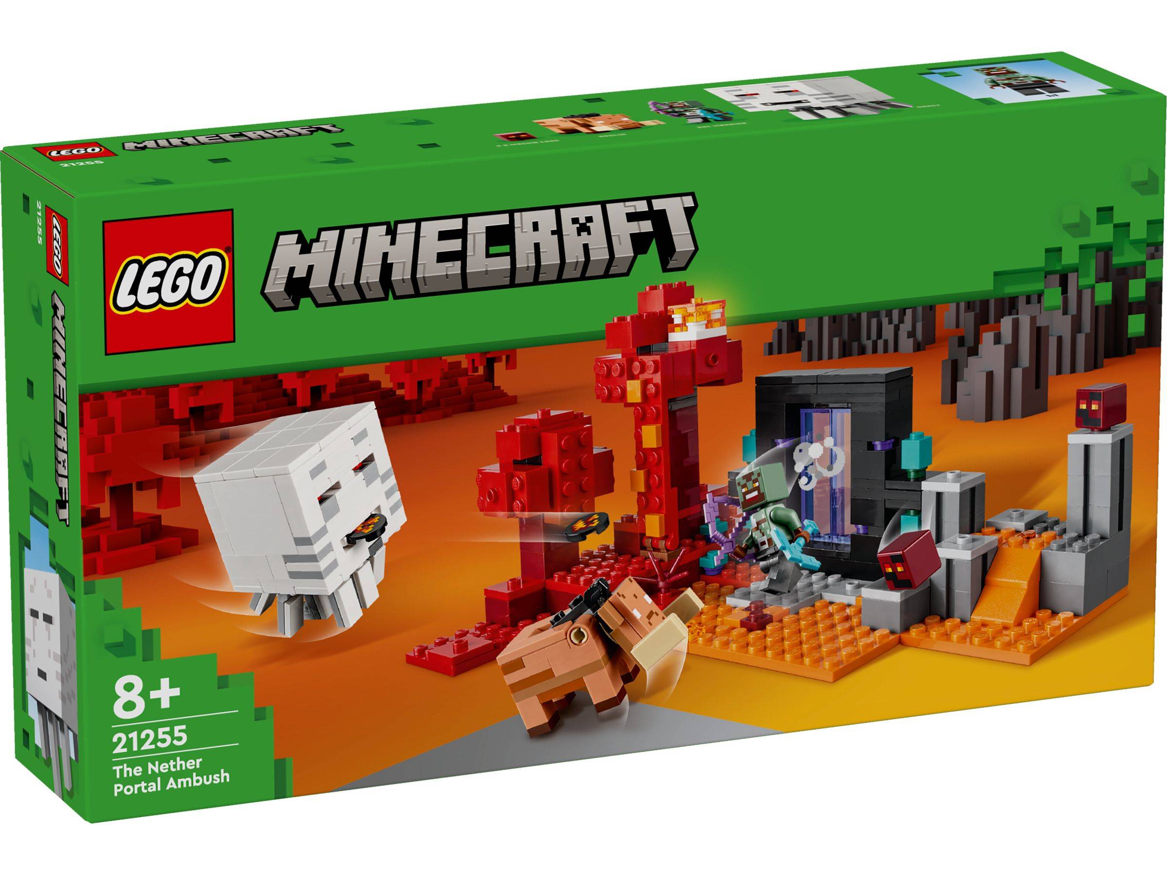 LEGO® Minecraft™ 21255 Hinterhalt am Netherportal