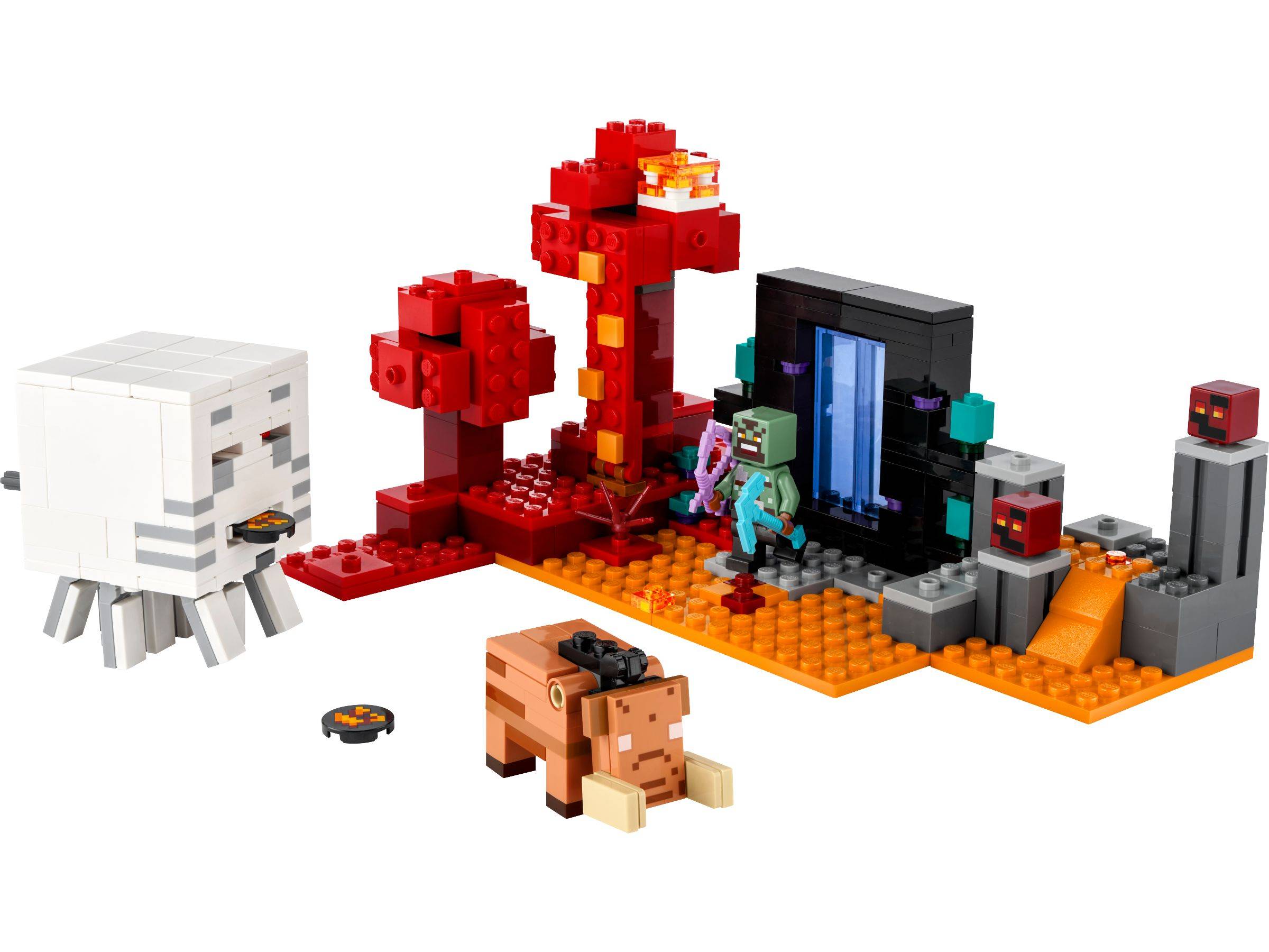 LEGO® Minecraft™ 21255 Hinterhalt am Netherportal