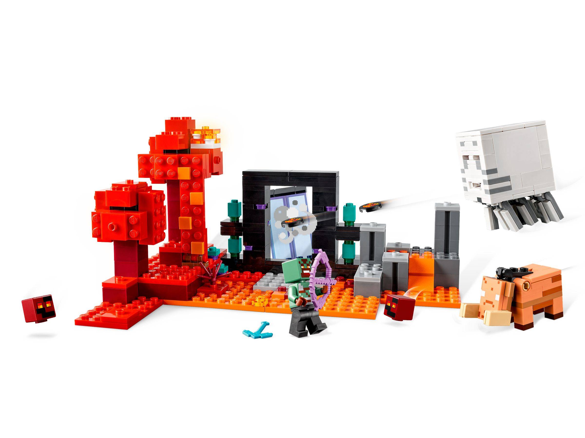 LEGO® Minecraft™ 21255 Hinterhalt am Netherportal
