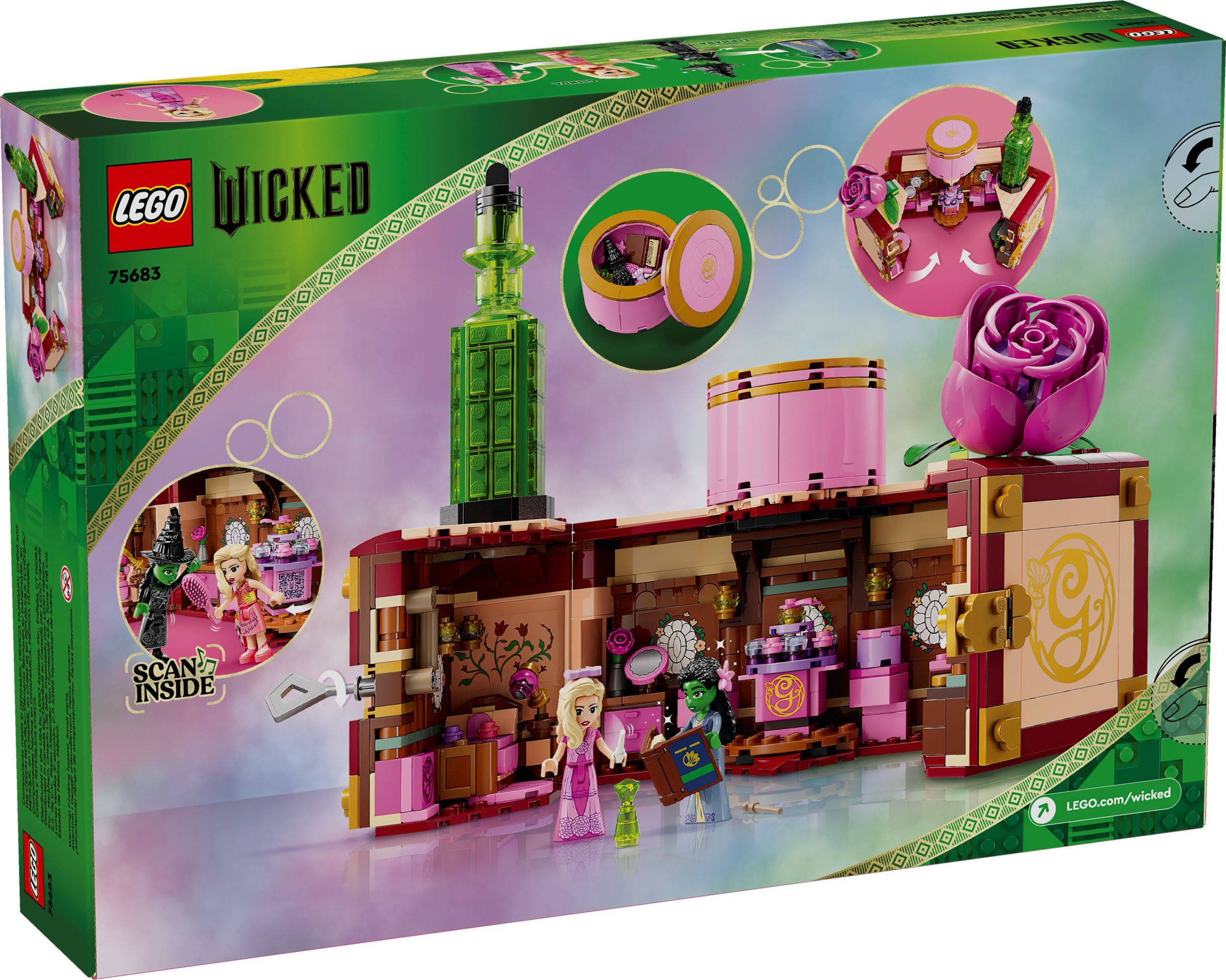 LEGO® Wicked 75683 Glindas und Elphabas Schlafsaal