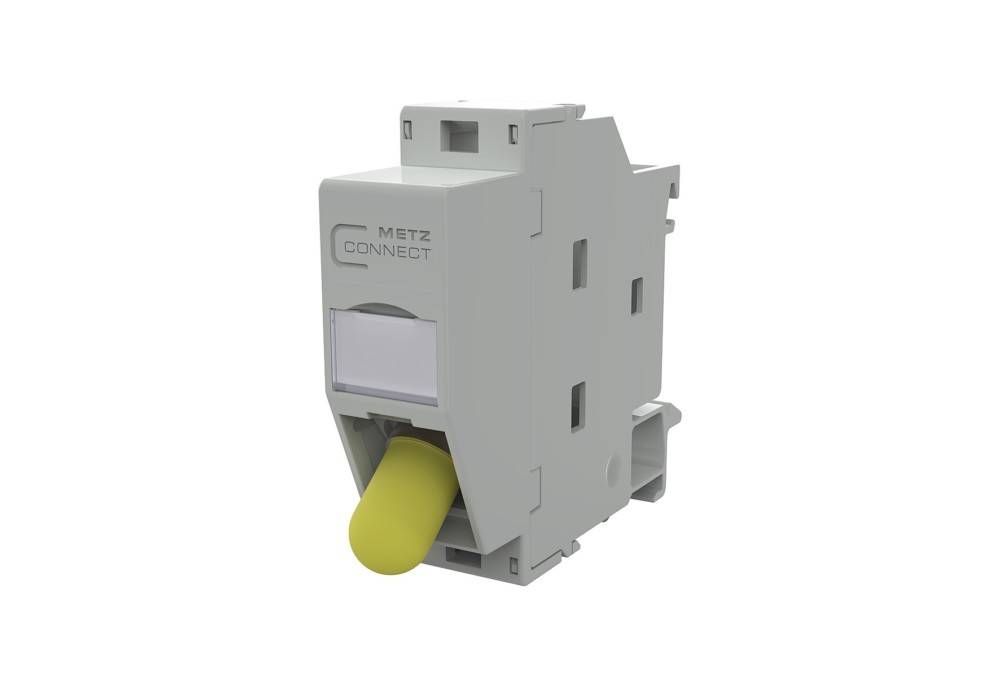 Graues Elektromodul mit der Bezeichnung 