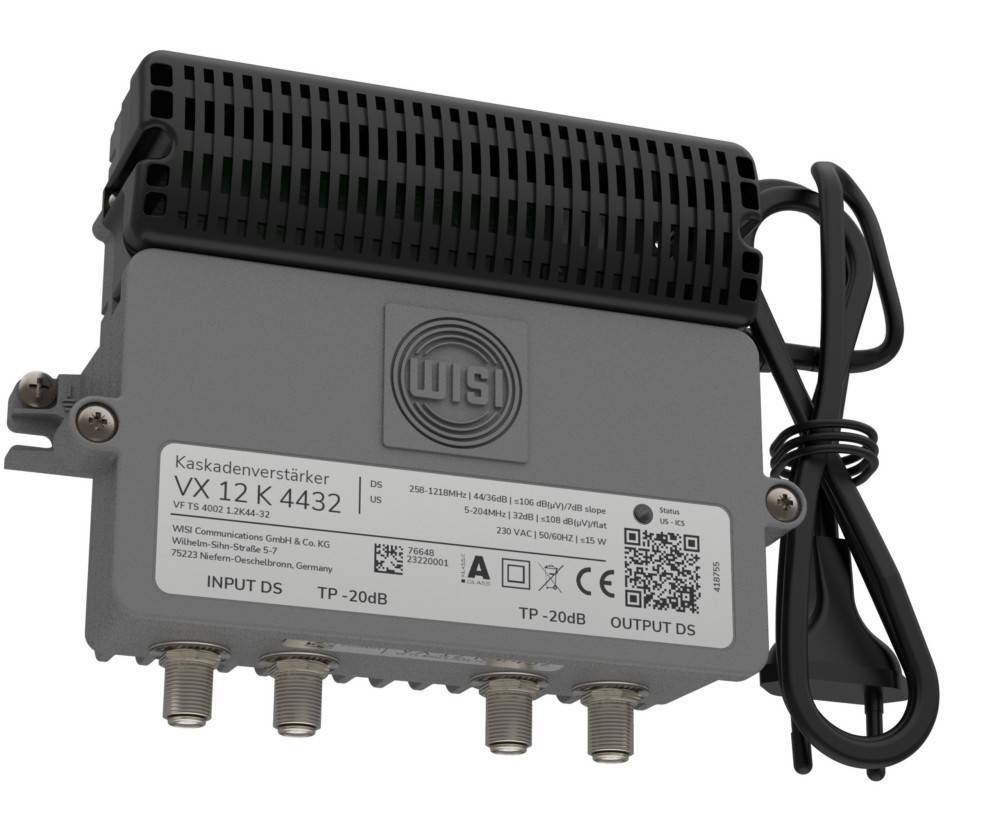 Wisi Hausanschlussverstärker VX 12 K 4432