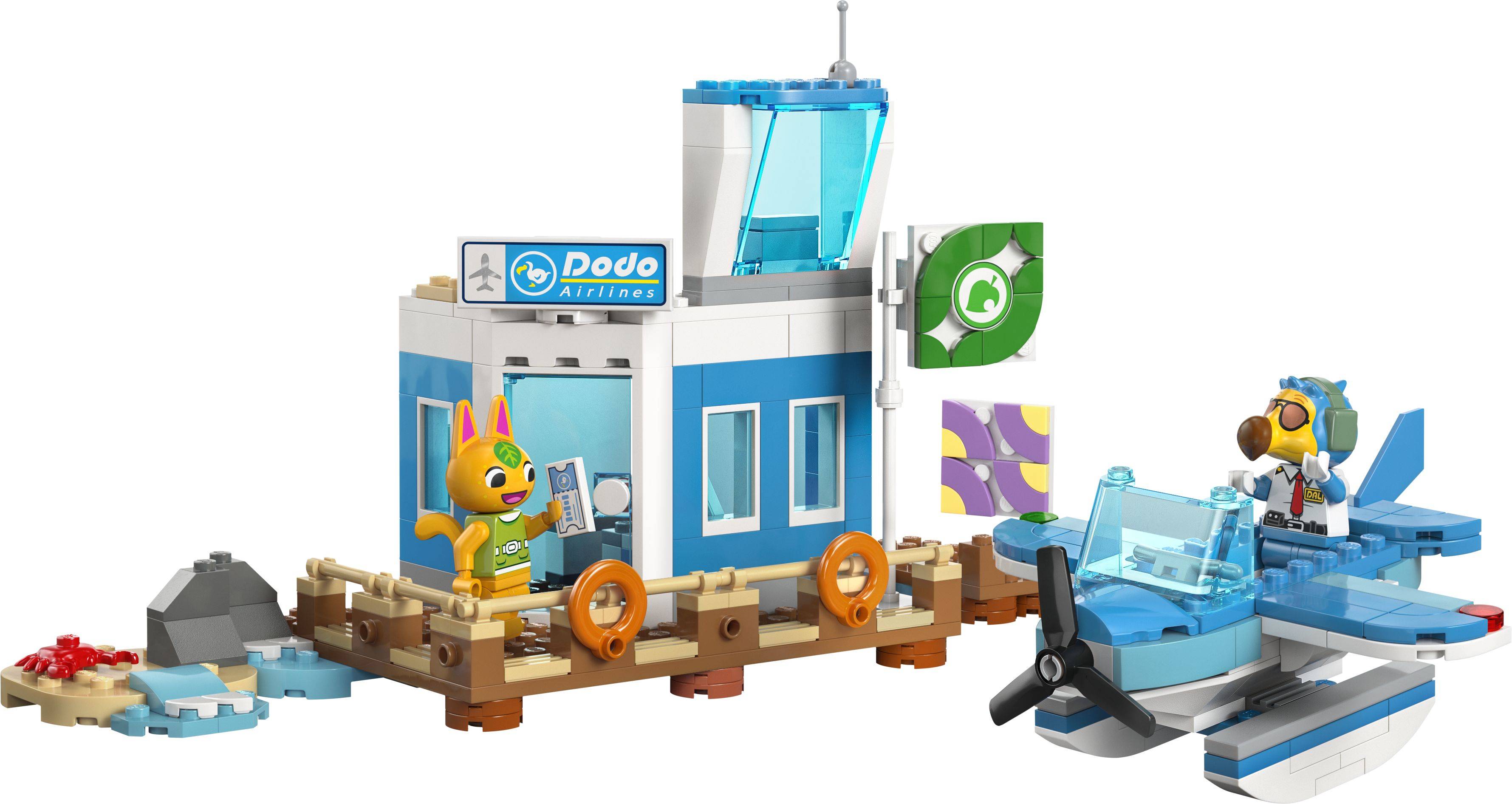 LEGO® Animal Crossing™ 77051 Flieg mit Dodo Airlines
