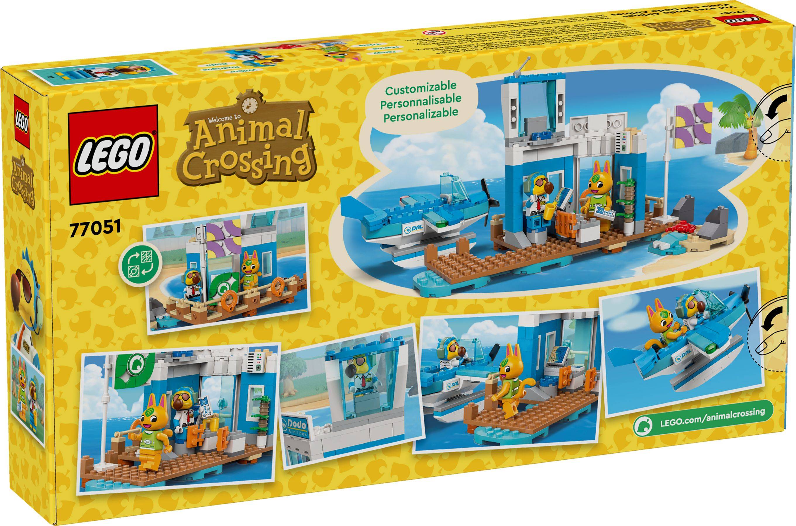LEGO® Animal Crossing™ 77051 Flieg mit Dodo Airlines