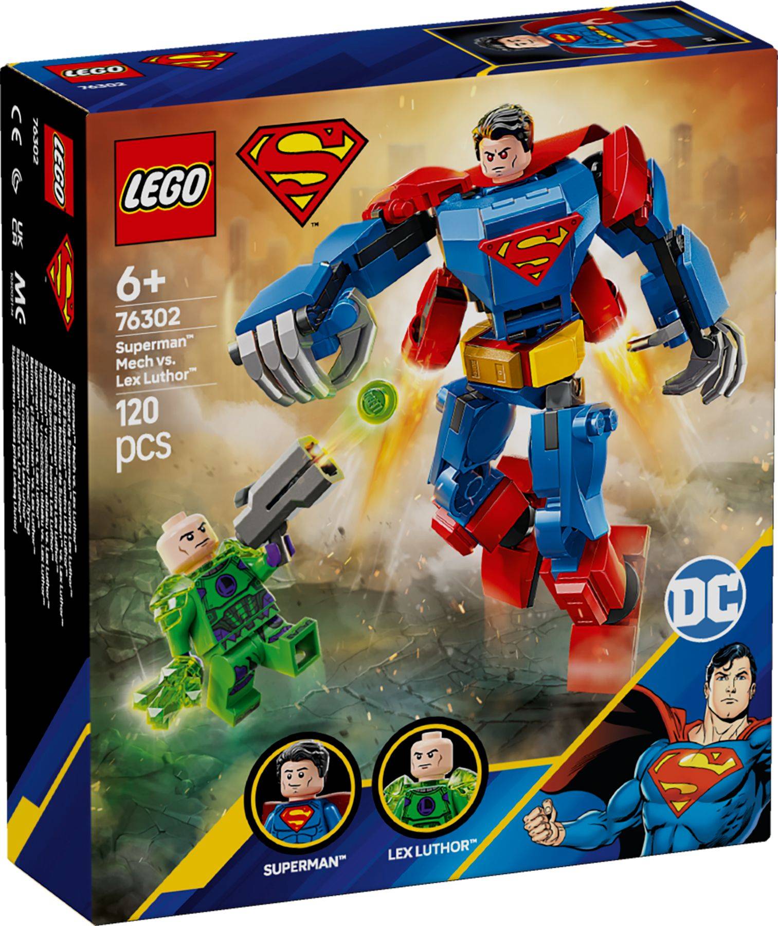 LEGO® Super Heroes 76302 Superman™ Mech vs. Lex Luthor™