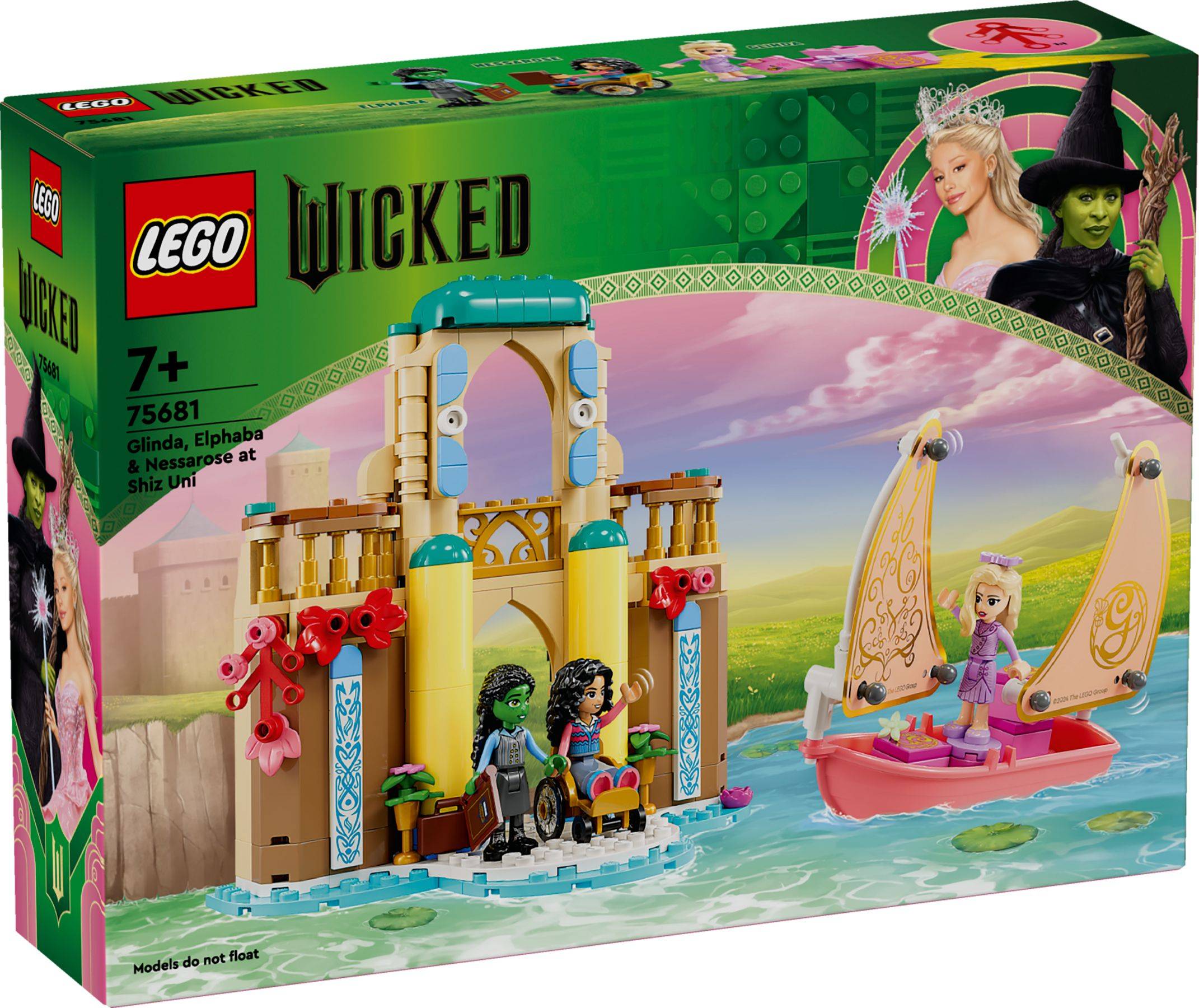 LEGO® Wicked 75681 Glinda, Elphaba und Nessarose an der Universität Shiz
