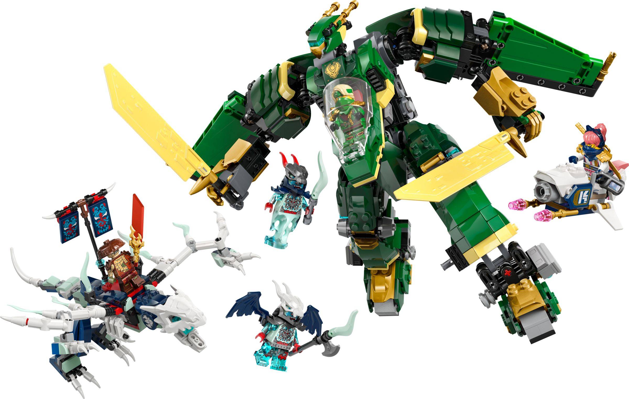 LEGO® NINJAGO® 71845 Lloyds Jet-Mech