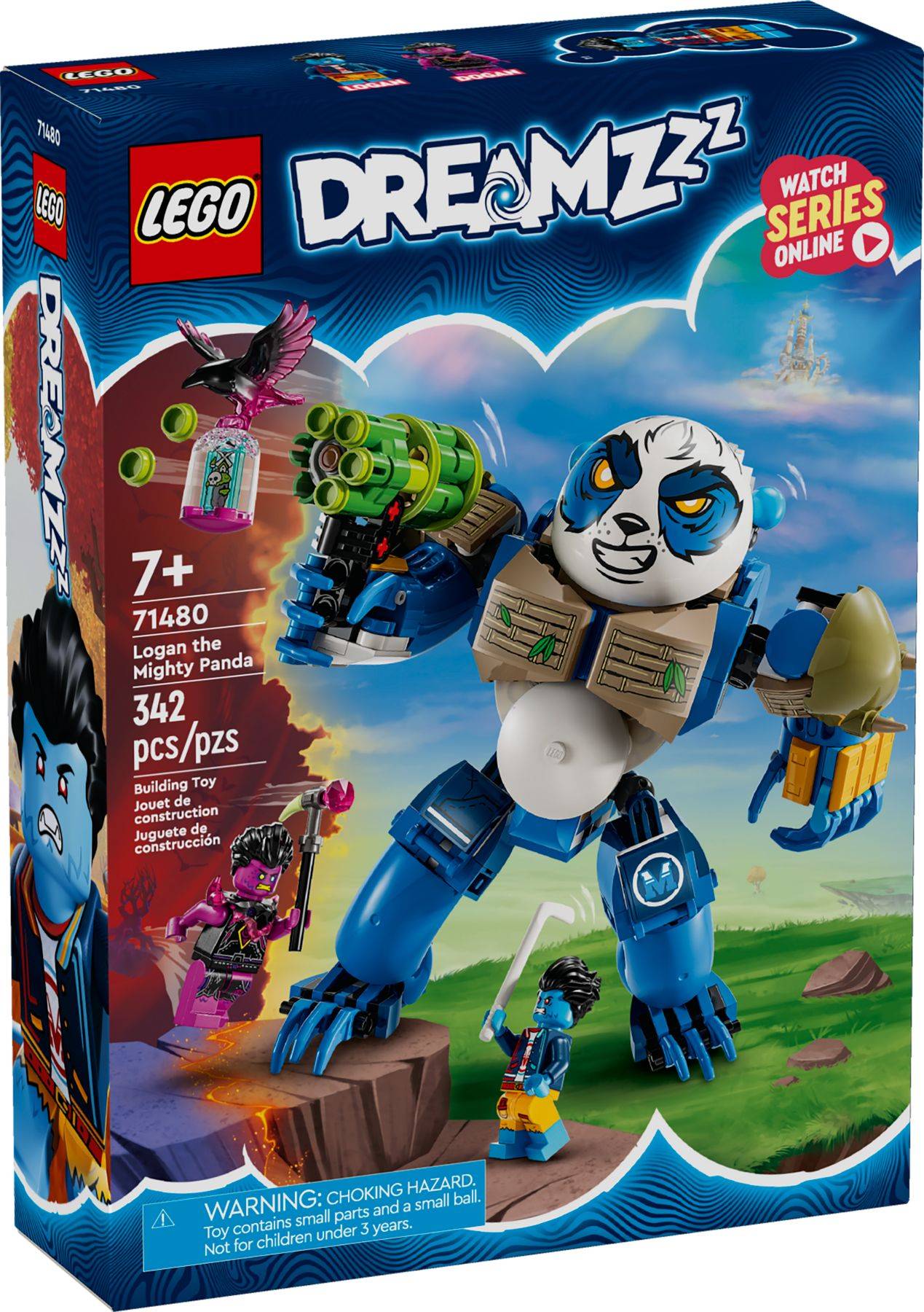 LEGO® Dreamzzz 71480 Logan der mächtige Panda