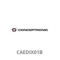 Conceptronic Notebook-Rucksack 15" Multi-Faecher-Design schw.