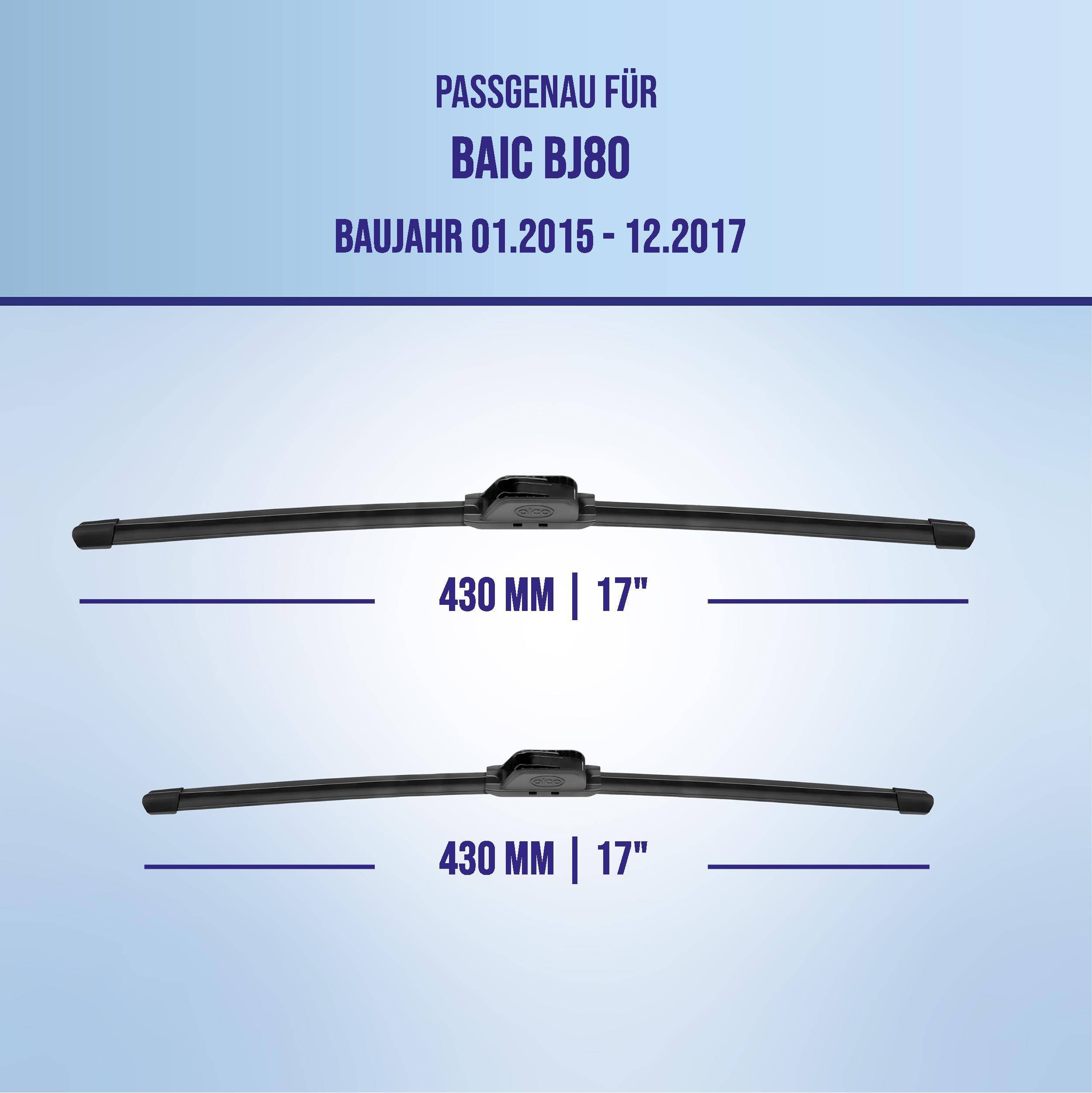 alca® Scheibenwischer für BAIC BJ80
