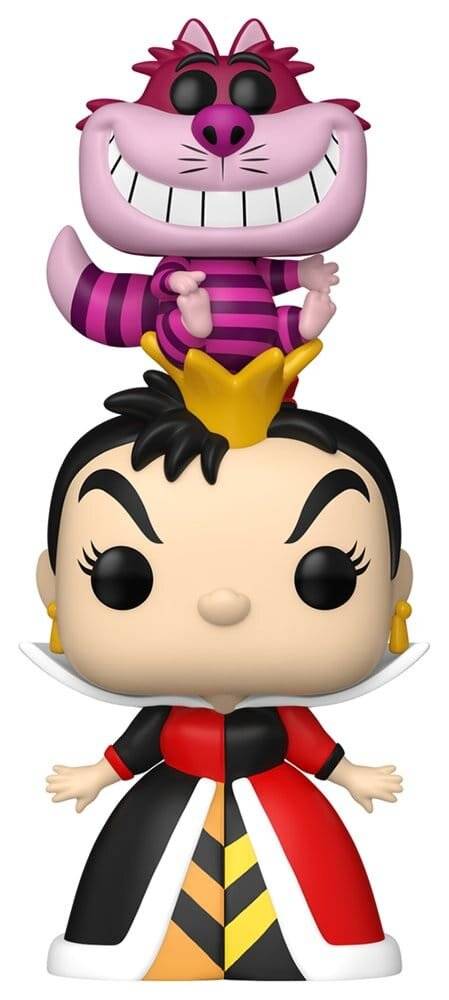 POP-Figur Premium Disney Alice im Wunderland Herzkö nigin mit Cheshire-Katze