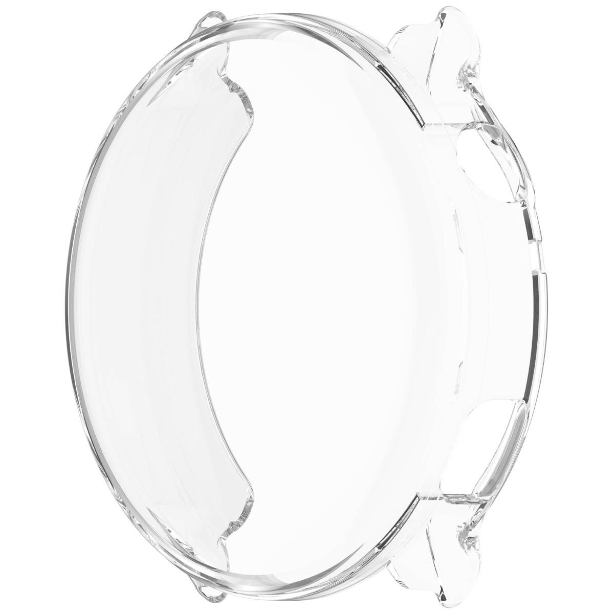 Vollständige TPU-Schutzhülle kompatibel mit Garmin Venu 4 (41/45mm) Transparent 45 mm
