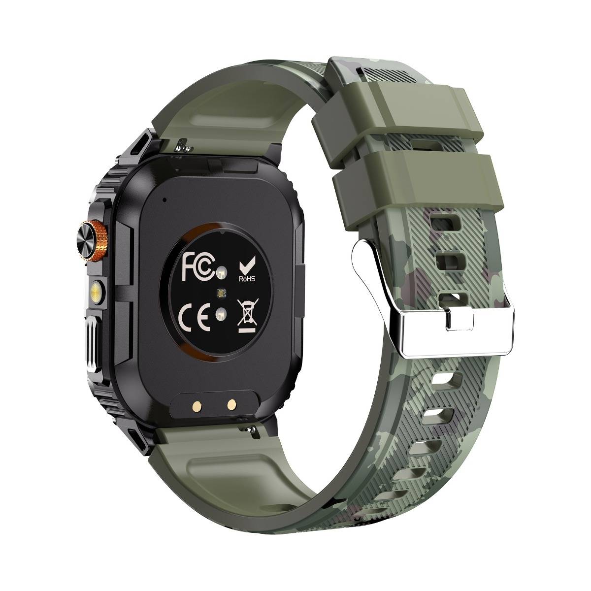 Multifunktionale Smartwatch mit Gesundheitsüberwachung & Bluetooth-Anruffunktionen Green