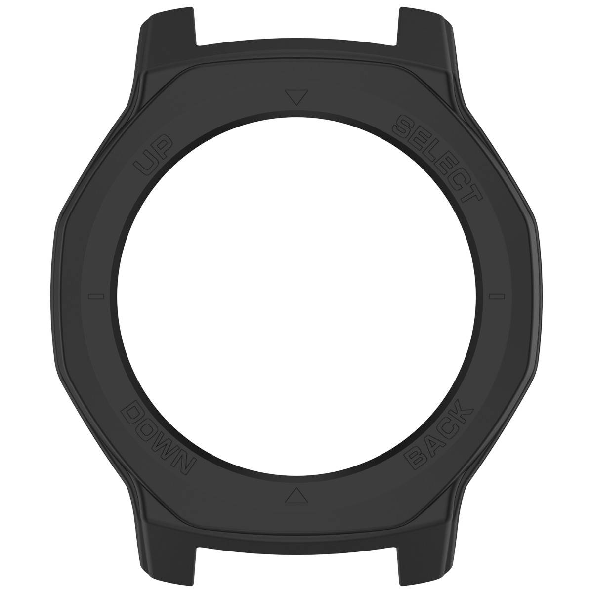 Hohlraum-Panzergehäuse kompatibel mit Amazfit T-Rex 3 Pro (44mm) - PC-Schutzhülle mit gehärtetem Glas