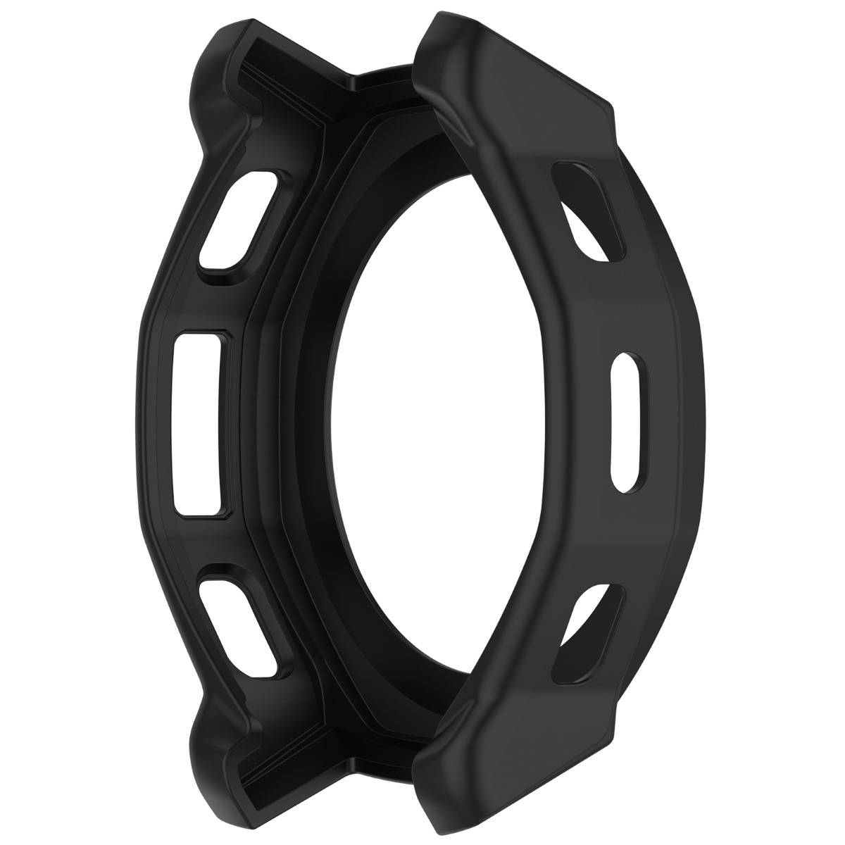 Hohlraum-Panzergehäuse kompatibel mit Amazfit T-Rex 3 Pro (44mm) - PC-Schutzhülle mit gehärtetem Glas