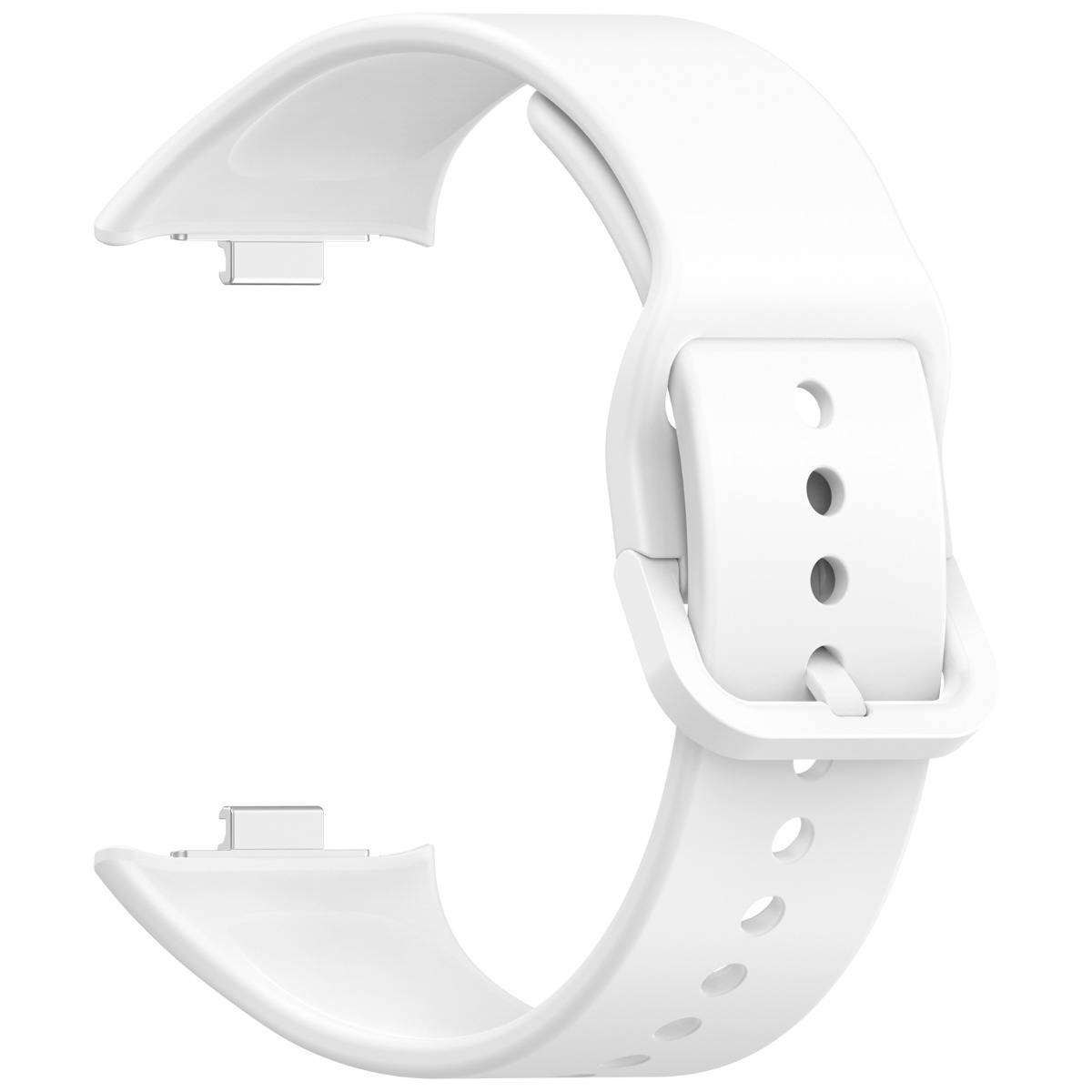Flüssiges Silikon Ersatzarmband kompatibel mit Redmi Watch 6 - Verschiedene Farben verfügbar Grey