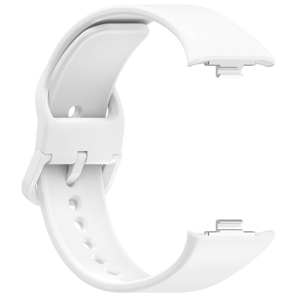 Flüssiges Silikon Ersatzarmband kompatibel mit Redmi Watch 6 - Verschiedene Farben verfügbar Grey