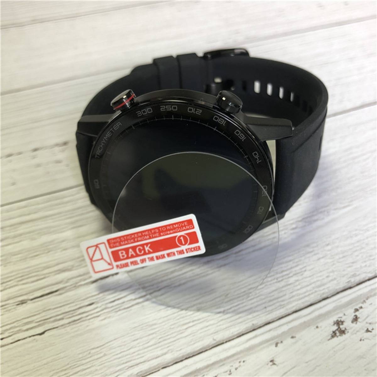 35mm Runde High Alumina Displayschutzfolie aus gehärtetem Glas für Smartwatches (2er-Pack)