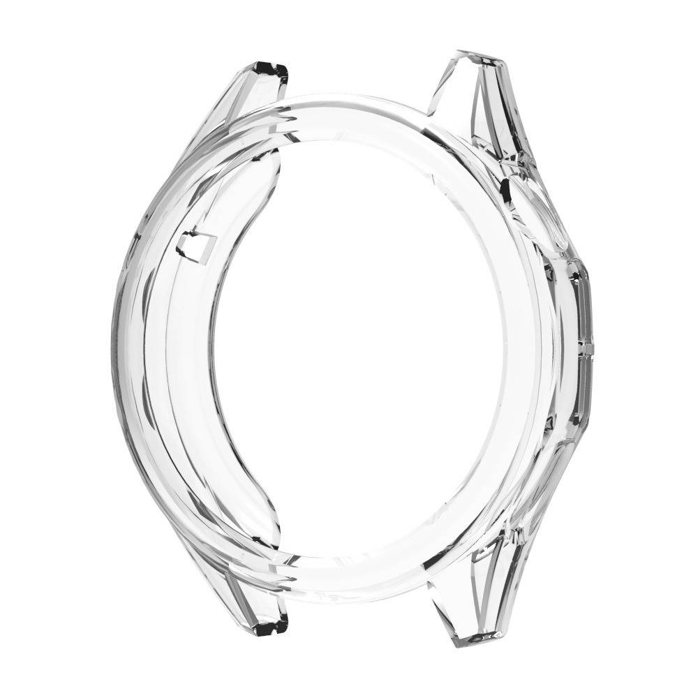 TPU Halb-Schutzhülle kompatibel mit Huawei Watch GT6 46mm Transparent+White