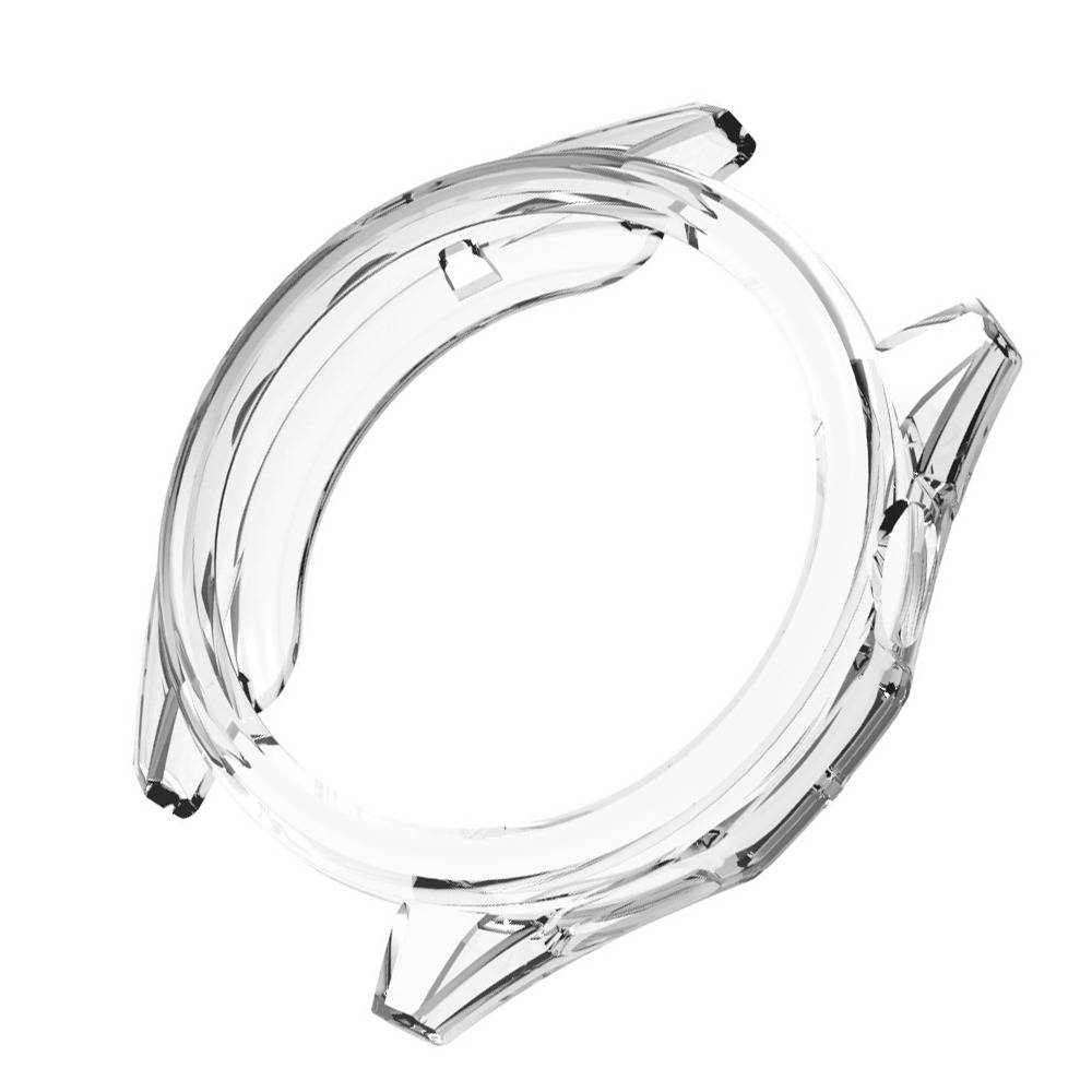 TPU Halb-Schutzhülle kompatibel mit Huawei Watch GT6 46mm Transparent+White