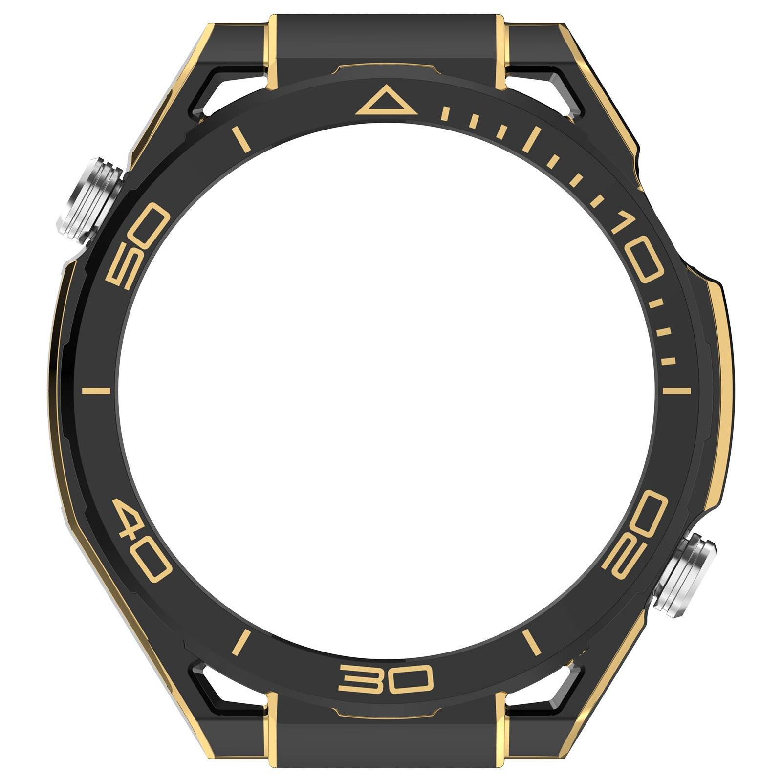 GT6 46mm Schwarzgold PC Schutzhülle Kompatibel mit Huawei Watch GT6 46mm