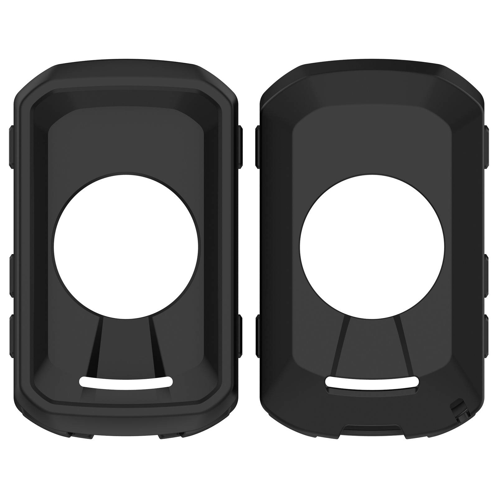 Silikon Schutzhülle Kompatibel mit Garmin Edge 850 & Edge 550 - Schwarz