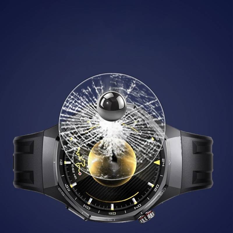 Huawei Watch GT6 Pro 46mm Displayschutzfolie – Hochwertiges Aluminium, einfache Installation, klares gehärtetes Glas (2er-Pack)