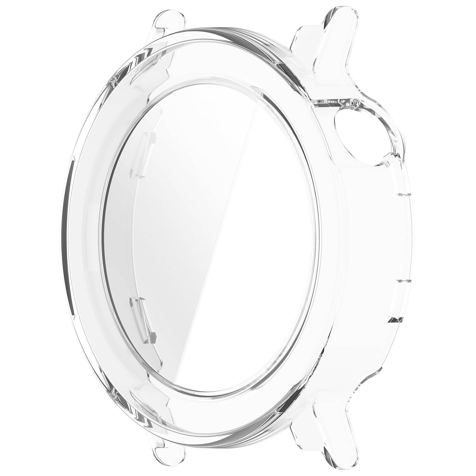 PC-Gehäuse mit integriertem gehärtetem Glas, kompatibel mit CMF Watch3 Pro - Transparent
