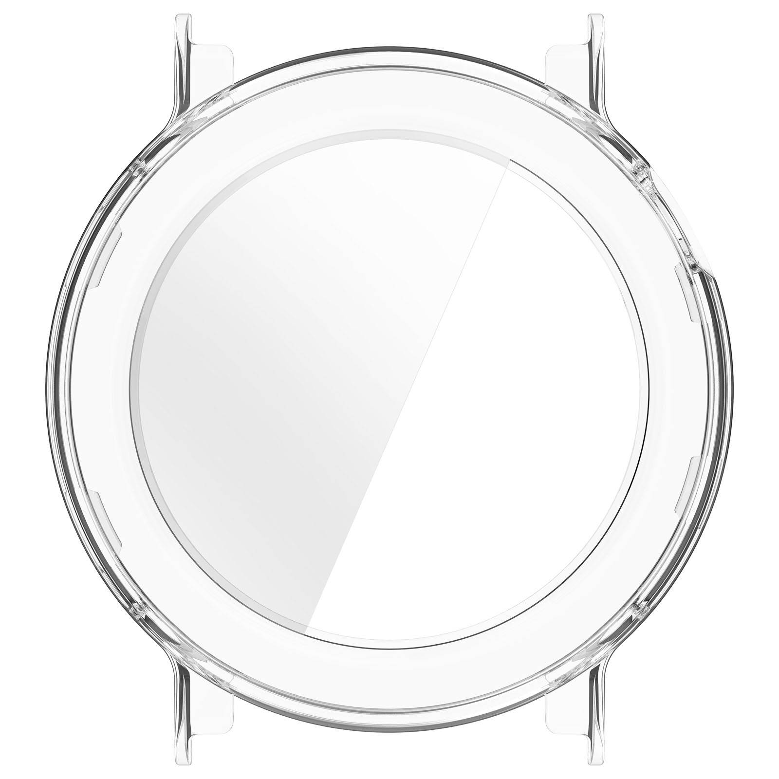 PC-Gehäuse mit integriertem gehärtetem Glas, kompatibel mit CMF Watch3 Pro - Transparent