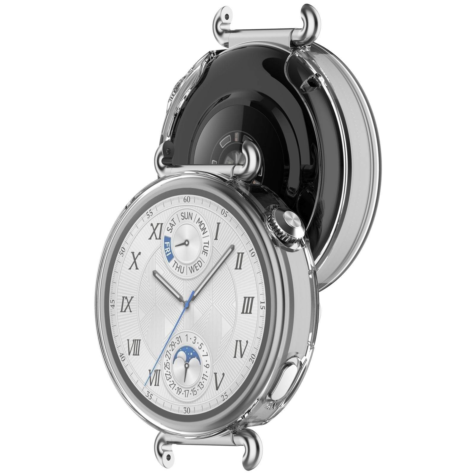 Vollständige TPU-Schutzhülle kompatibel mit Huawei Watch GT6 46MM - Transparent