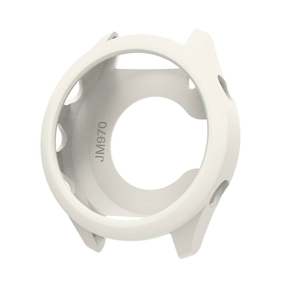 Silikon Schutzhülle Kompatibel mit Garmin Forerunner 970 - Mehrere Farben Verfügbar White