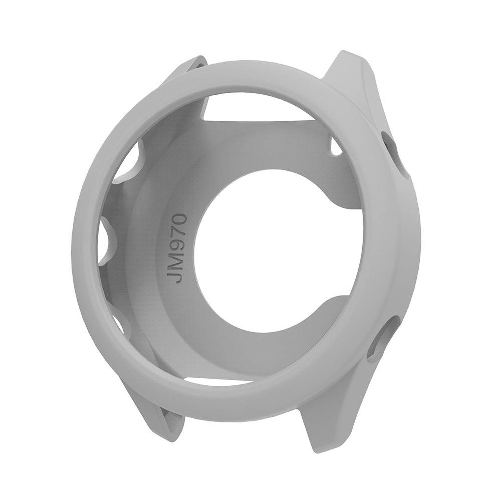 Silikon Schutzhülle Kompatibel mit Garmin Forerunner 970 - Mehrere Farben Verfügbar Grey