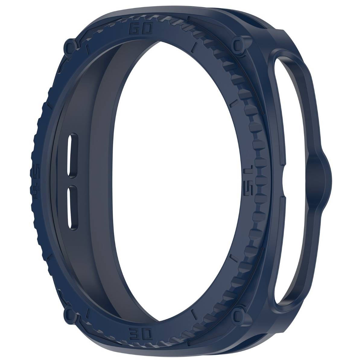 Schutzhülle mit Skala für Samsung Watch8 Classic 47mm - Schwarz Blue