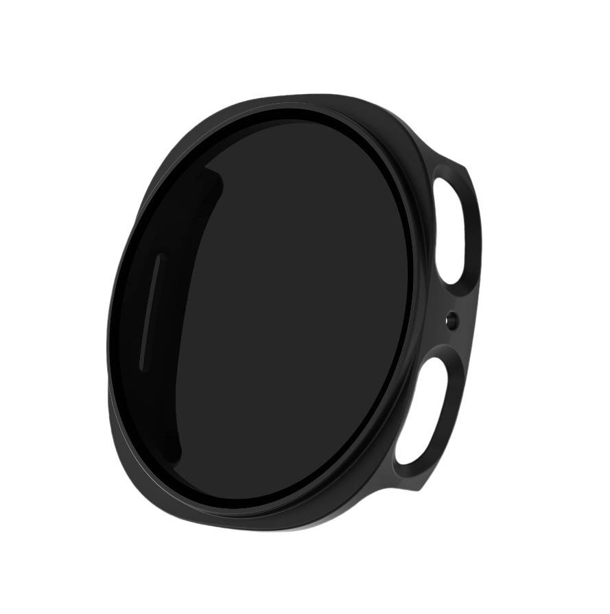 Displayschutzhülle für Samsung Watch8, PC, Anti-Spionage, Stoßfest Black S