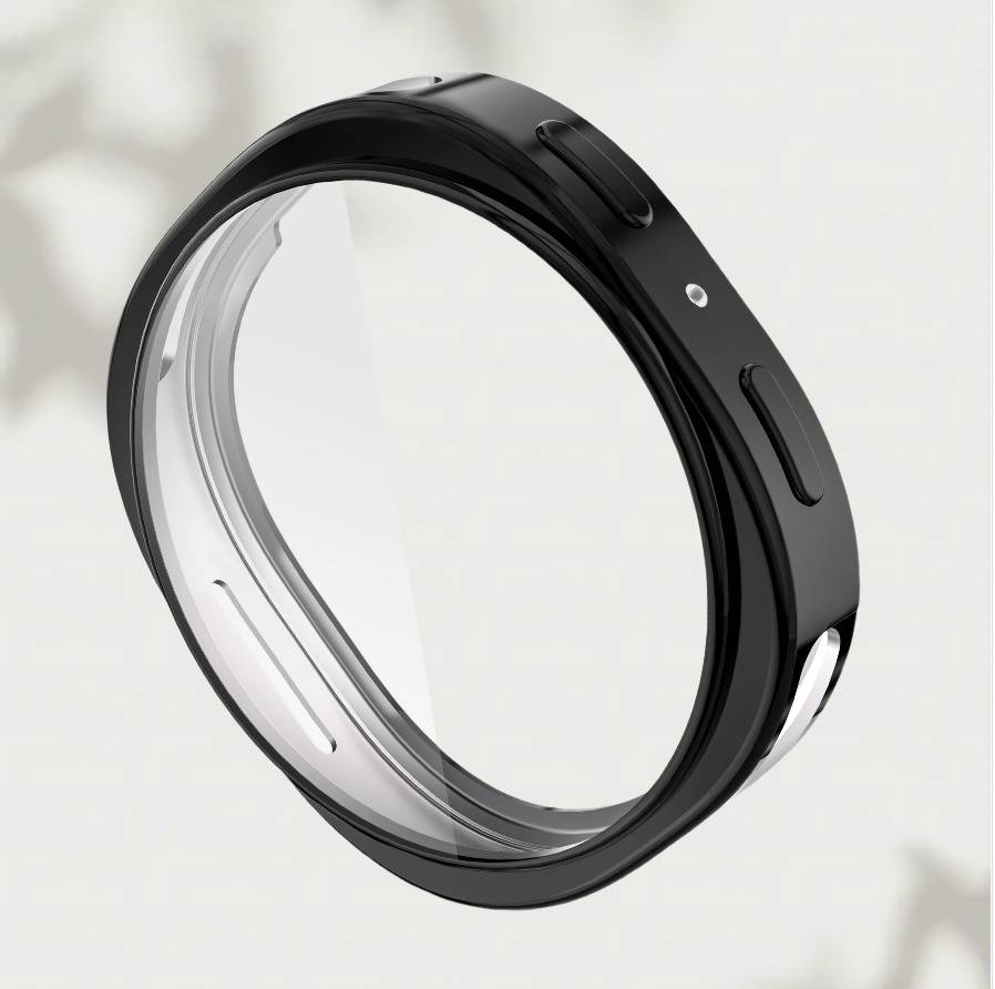 TPU Schutzhülle für Samsung Galaxy Watch 8 – Stoßfest, Kratzfest, 1 Stück Black M