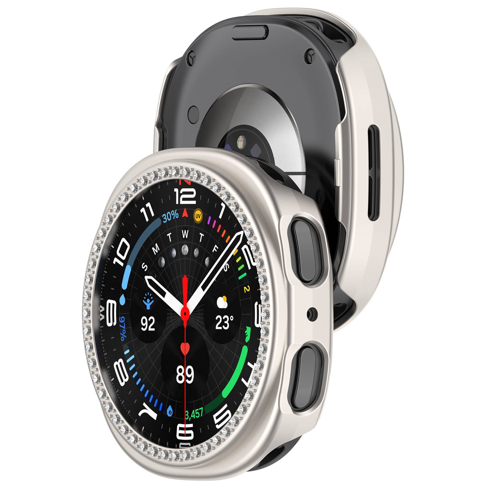 Elegantes goldenes Gehäuse für Samsung Galaxy Watch8 40mm