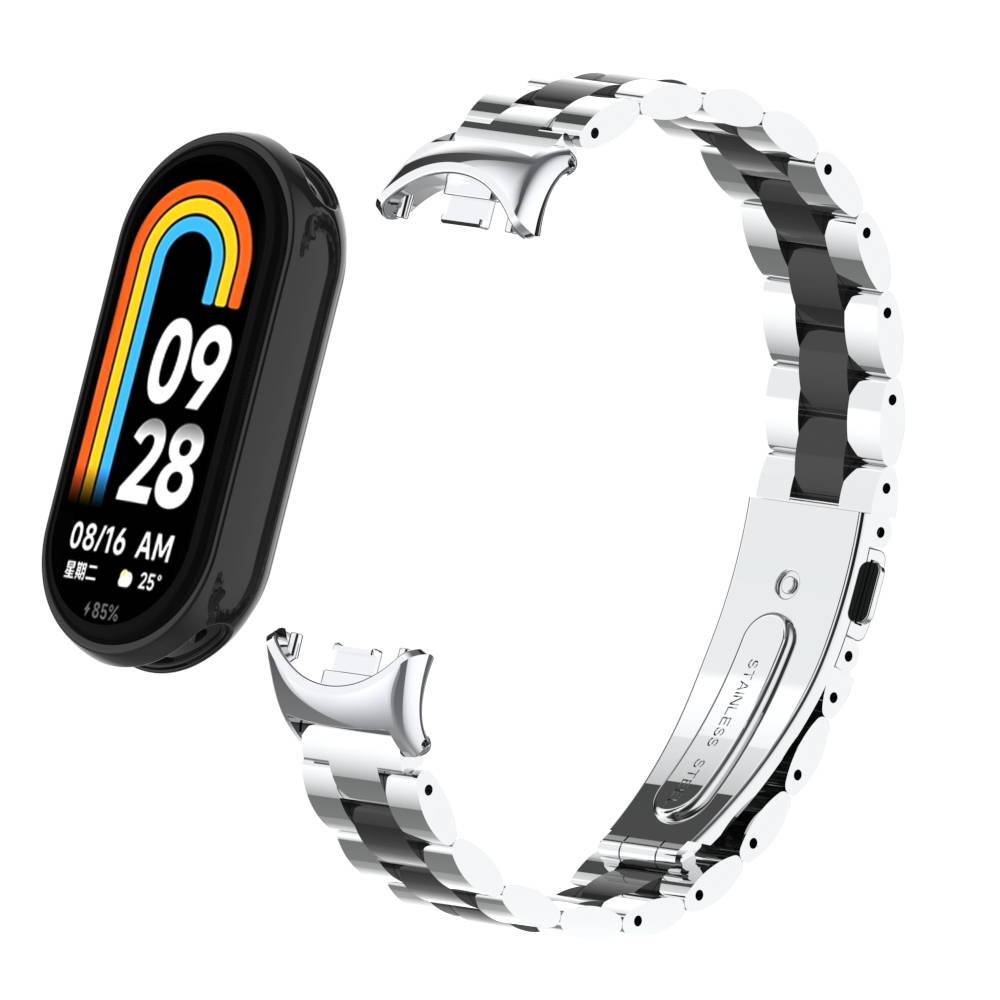 Stilvolles Edelstahl-Armband für Xiaomi Mi Band 9